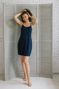 NAVY Nightdress